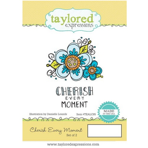 (TEALC085) Stamps- Cherish Every Moment